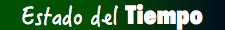 Estado del Tiempo